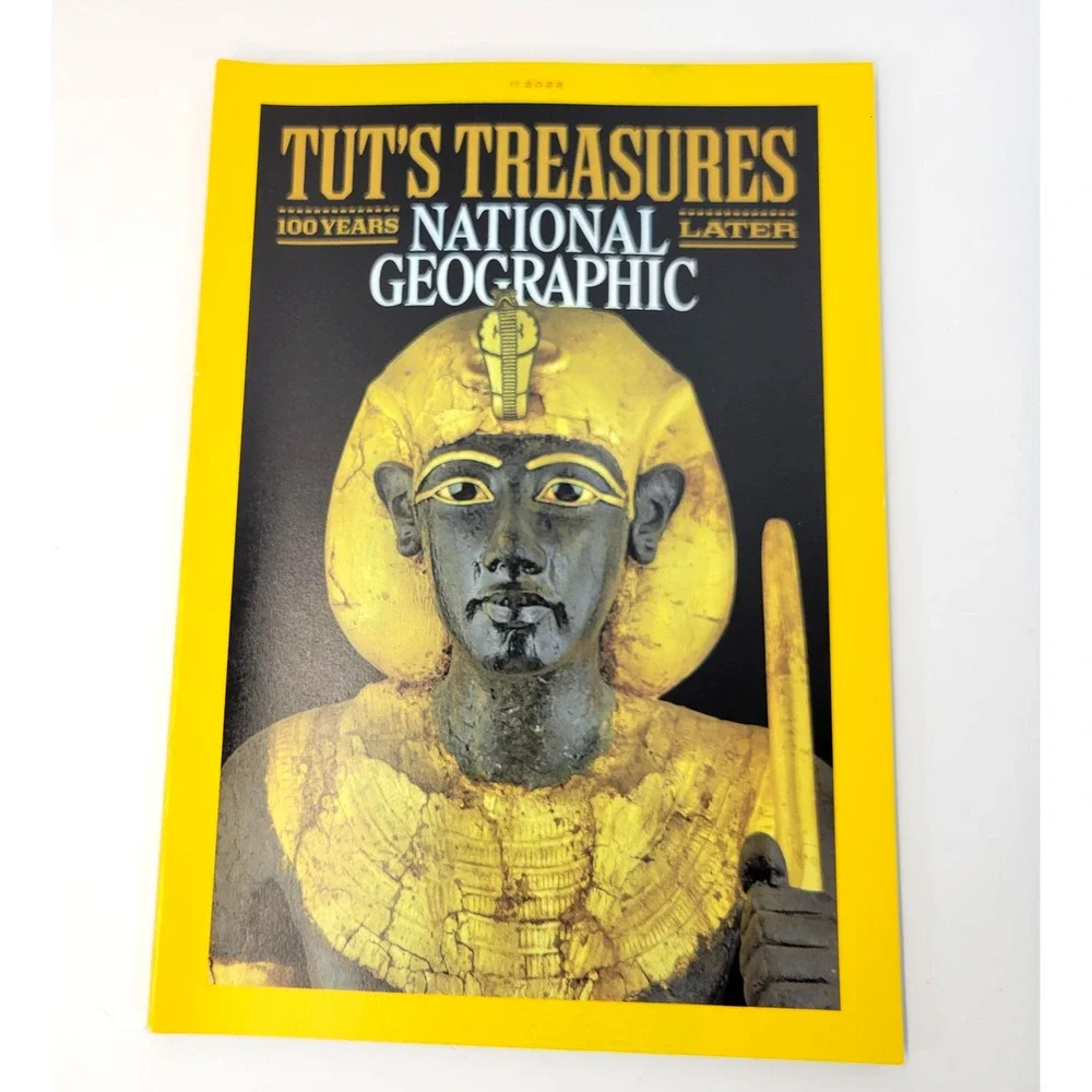National Geographic Magazine Tut's Treasures November‎ 2022 Egypt History Issue